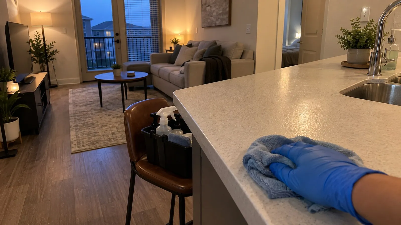 Apartment Cleaning Fits Smaller Living Spaces