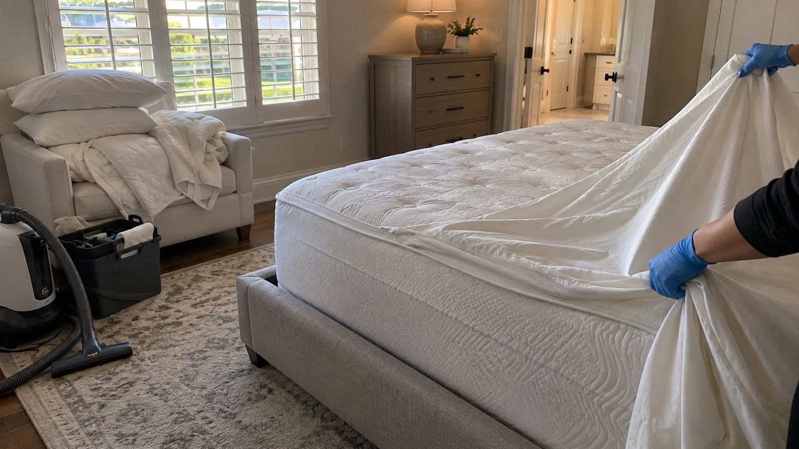 What Happens During a Mattress Cleaning Visit