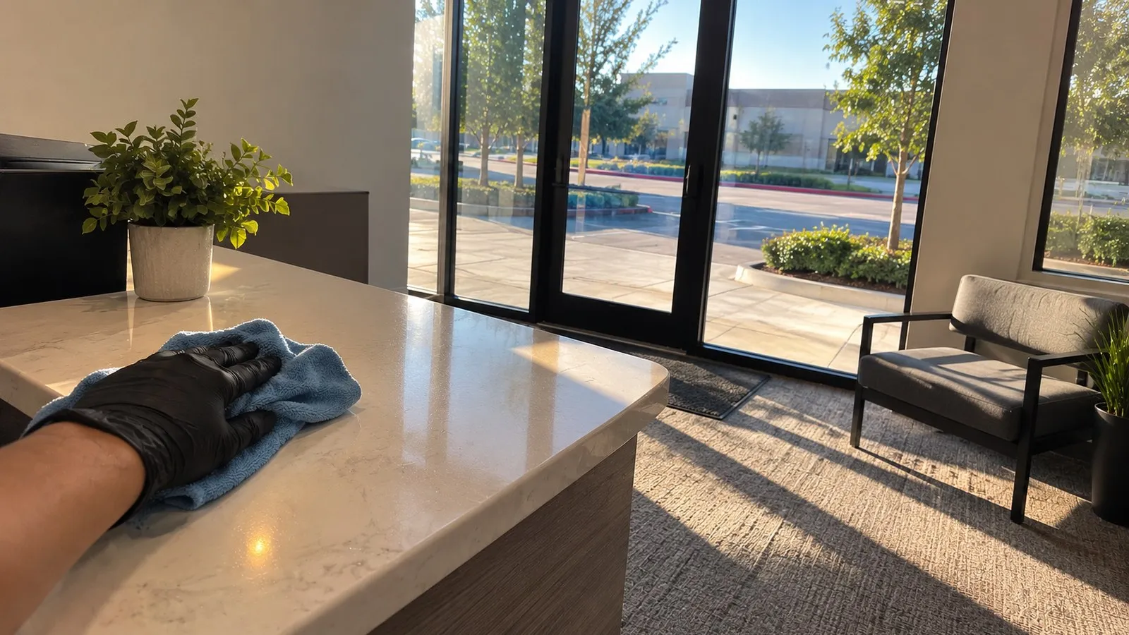 What a Standard Office Cleaning Visit Covers