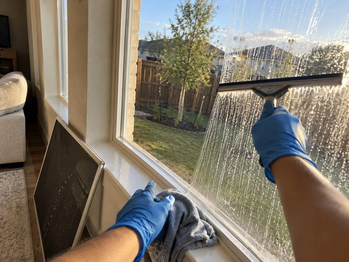 Interior & Exterior Window Cleaning in Frisco That Fits Your Home's Routine