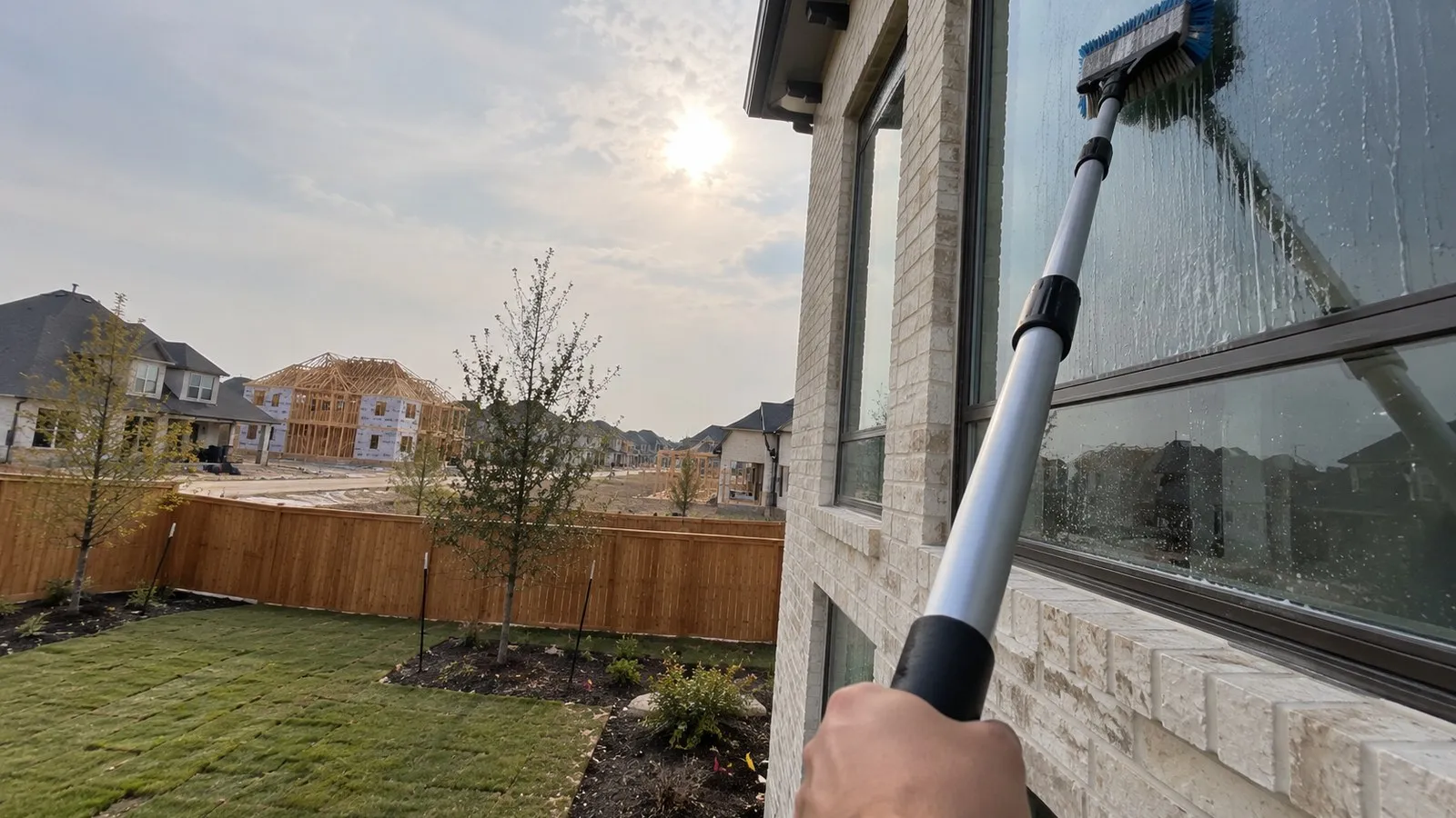 Window Cleaning After New Construction and Move-In